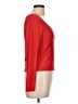 Sincerely Jules Red Long Sleeve Top Size L - photo 4