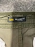 Lee Solid Green Khaki Shorts Size 16M - photo 3