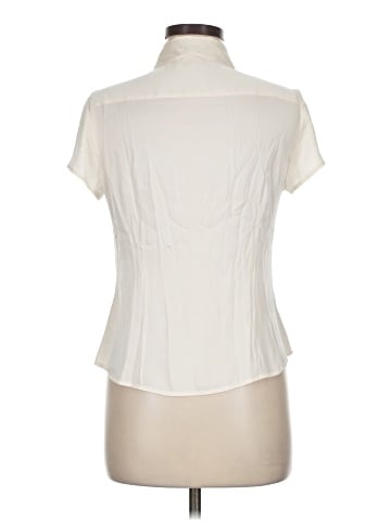 Ann Taylor Short Sleeve Silk Top (view 2)