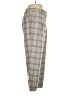 Ann Taylor LOFT Plaid Gray Casual Pants Size 10 - photo 4