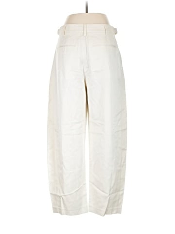 Madewell The Barrel-Leg Pant in Drapey Twill (view 2)