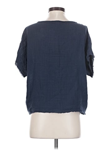 Eileen Fisher Short Sleeve Blouse (view 2)