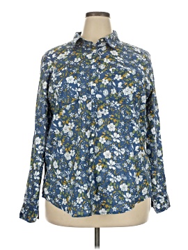 St. John's Bay Long Sleeve Button Down Shirt