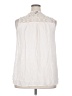 Torrid 100% Rayon Ivory Sleeveless Blouse Size 2X Plus (2) - photo 2
