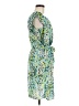 Gabby Skye 100% Polyester Print Green Cocktail Dress Size 8 - photo 4