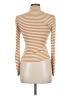 Splendid Gold Long Sleeve Turtleneck Size M - photo 2