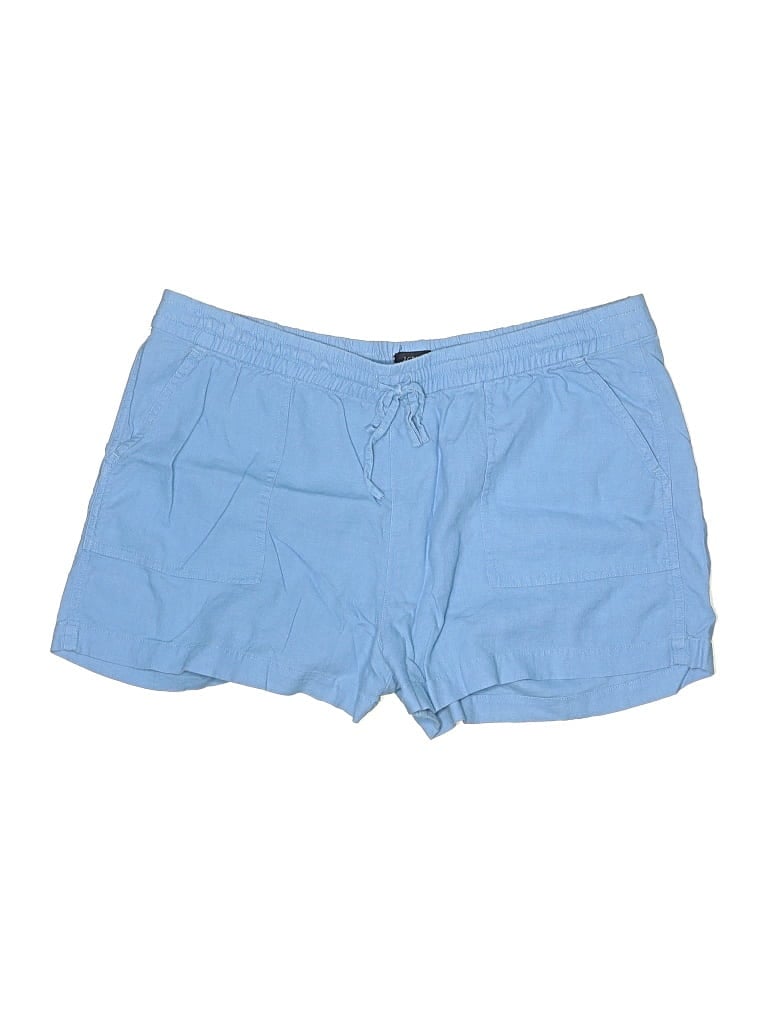 Pre-owned J.crew Factory Store Shorts In Blue