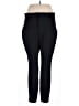 Lands' End Solid Black Dress Pants Size 16 - photo 1