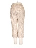 Lands' End Animal Print Ivory Casual Pants Size 12 (petite) - photo 2