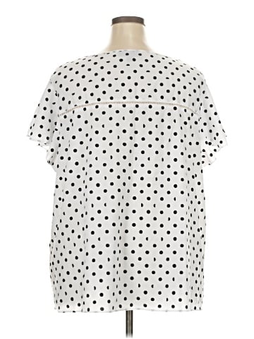 Lane Bryant Short Sleeve Blouse (view 2)