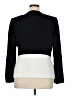 Preston & York 100% Polyester Color Block Solid Black Blazer Size 14 - photo 2