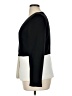 Preston & York 100% Polyester Color Block Solid Black Blazer Size 14 - photo 5