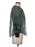 Veronica Beard 100% Silk Green Long Sleeve Silk Top Size 4 - photo 4