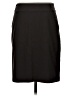 Banana Republic Solid Black Wool Skirt Size 4 - photo 2