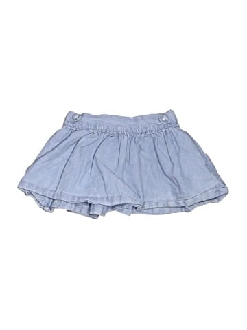 Pearls & Popcorn Denim Skirt (view 1)