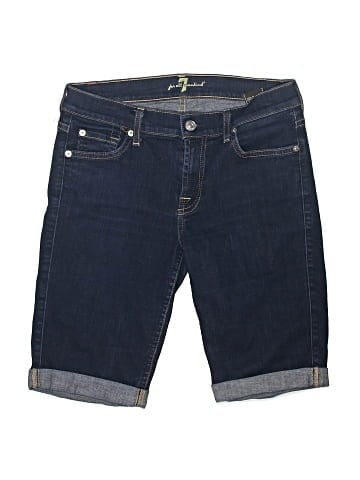 7 For All Mankind Denim Shorts (view 1)