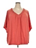 BLOOMCHIC Orange Short Sleeve Top Size 22 - photo 1