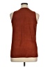 AB Studio Brown Sleeveless Top Size XL - photo 2