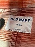 Old Navy 100% Polyester Plaid Orange Jacket Size 12-18 mo - photo 3