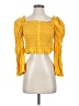 Lost + Wander Yellow 3/4 Sleeve Blouse Size S (estimated) - photo 1