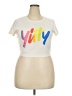 Yitty Ivory Short Sleeve T-Shirt Size XXL - photo 1