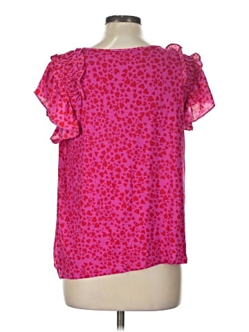 Ann Taylor LOFT Short Sleeve Blouse (view 2)