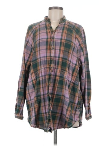 We the Free Long Sleeve Button-Down Shirt (view 1)