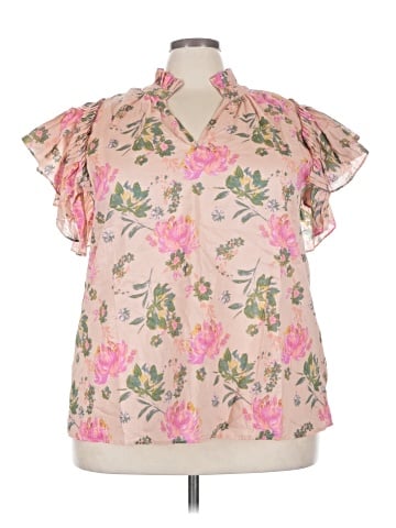 Entro Short Sleeve Blouse (view 1)
