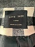 Love Tree Checkered-gingham Black Coat Size L - photo 6