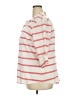 Jaclyn Smith 100% Cotton Stripes Pink 3/4 Sleeve Button-Down Shirt Size XXL - photo 5