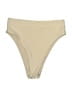 Aerie Solid Tan Swimsuit Bottoms Size S - photo 1