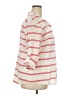Jaclyn Smith 100% Cotton Stripes Pink 3/4 Sleeve Button-Down Shirt Size XXL - photo 4