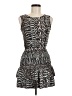 Maje 100% Viscose Animal Print Gray Cocktail Dress Size Med (2) - photo 1