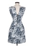 Zara Basic Paisley Blue Cocktail Dress Size S - photo 2