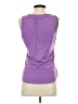 Novara 100% Polyester Purple Tank Top Size S - photo 2