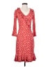 Boden Hearts Red Casual Dress Size 2 - photo 1