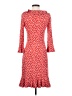 Boden Hearts Red Casual Dress Size 2 - photo 2