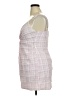Zara Tweed Pink Cocktail Dress Size XL - photo 5