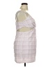 Zara Tweed Pink Cocktail Dress Size XL - photo 4