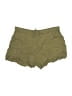 Old Navy 100% Rayon Solid Green Khaki Shorts Size M - photo 1