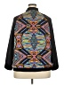 Melissa McCarthy Seven7 100% Polyester Print Black Track Jacket Size 2X - photo 2