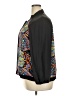 Melissa McCarthy Seven7 100% Polyester Print Black Track Jacket Size 2X - photo 5