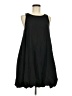 Lush Solid Black Casual Dress Size M - photo 1
