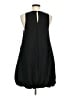 Lush Solid Black Casual Dress Size M - photo 2