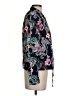Banana Republic 100% Polyester Floral Black Jacket Size XS - photo 4