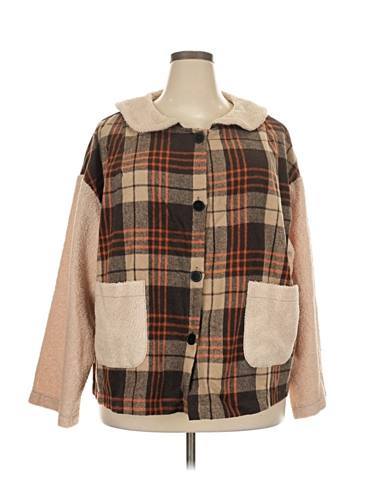 Pre-owned Emery Rose Cardigan Sweater In Brown