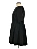 H&M Solid Black Casual Dress Size M - photo 5