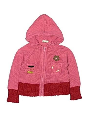 Eliane et Lena Zip Up Hoodie (view 1)