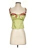 Princess Polly 100% Polyester Green Tank Top Size 2 - photo 1