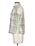 Natural Reflections Plaid Green Sleeveless Button-Down Shirt Size S - photo 5